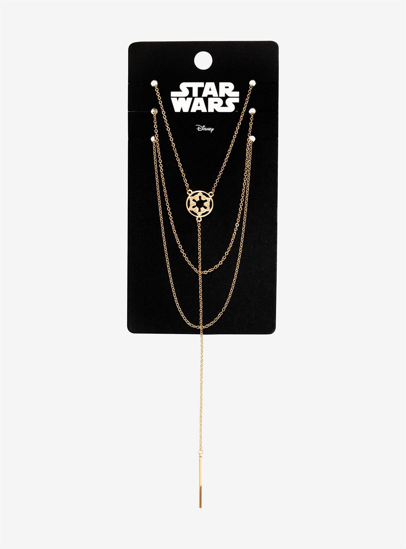Star Wars Empire Logo Layered Necklace, , alternate