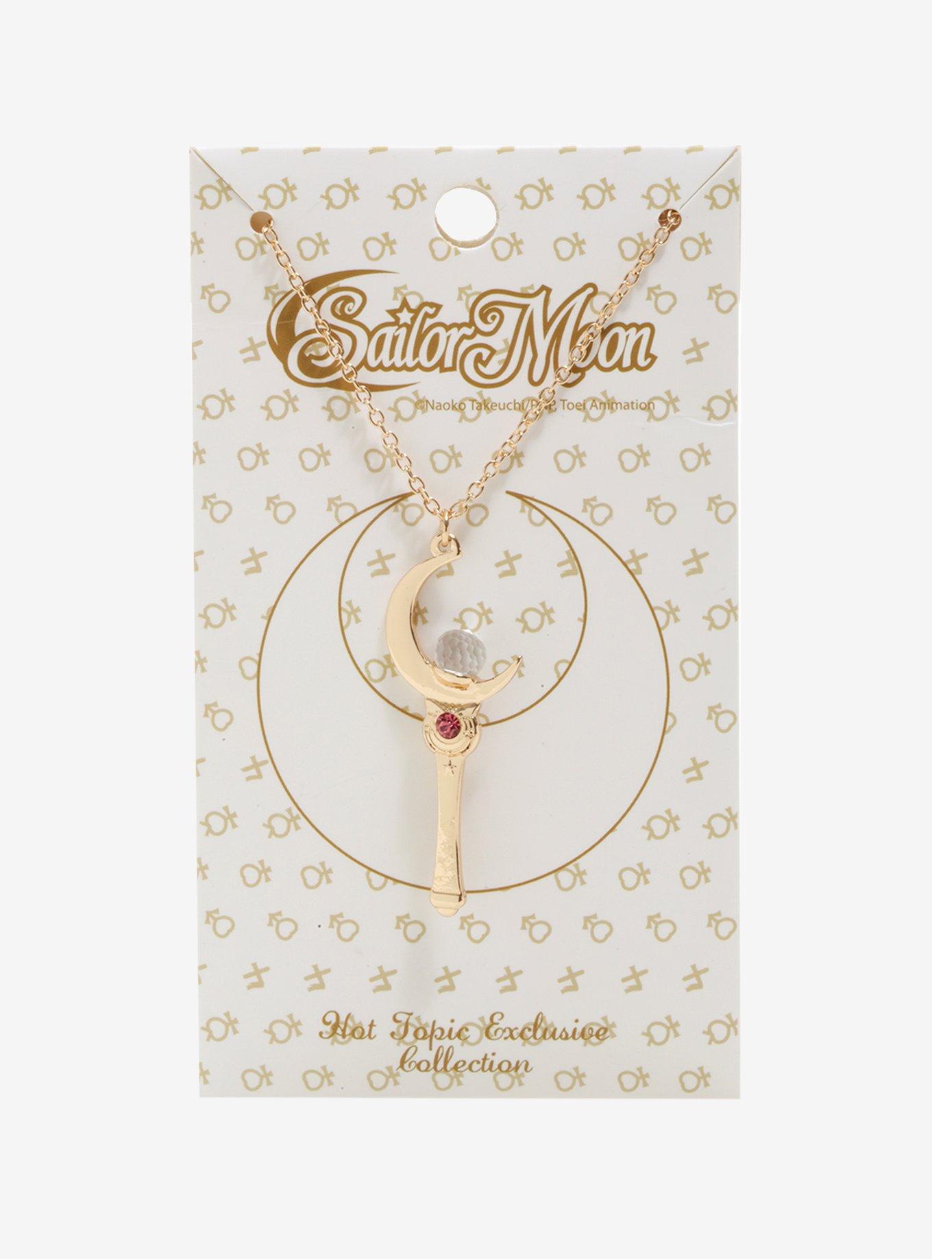 Sailor Moon Moon Stick Necklace, , alternate