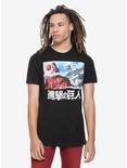 Attack On Titan Battle Kanji T-Shirt, , alternate