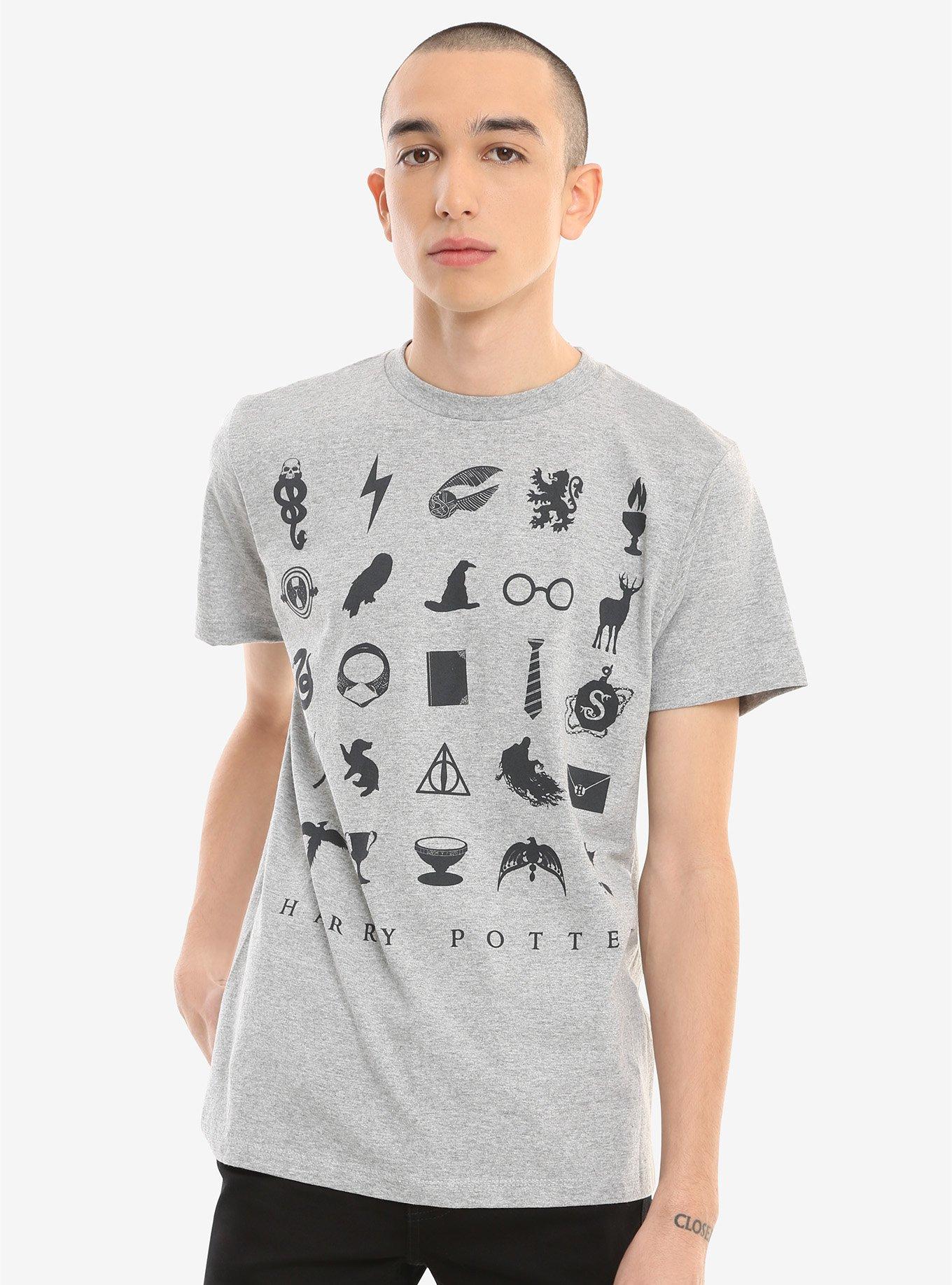 Harry Potter Icons T-Shirt, , alternate
