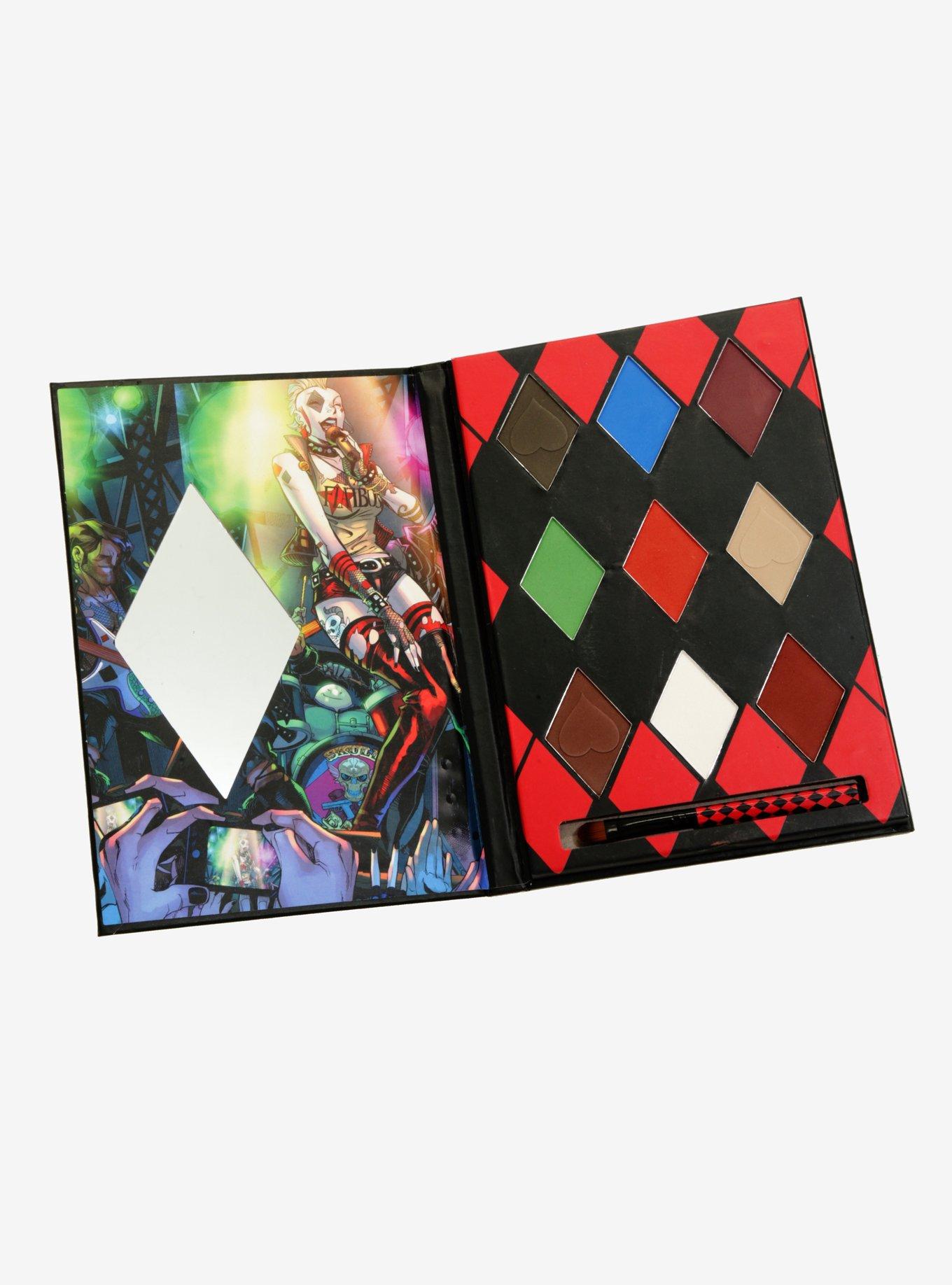 DC Comics Harley Quinn And The Skull Bags Eyeshadow Palette, , alternate