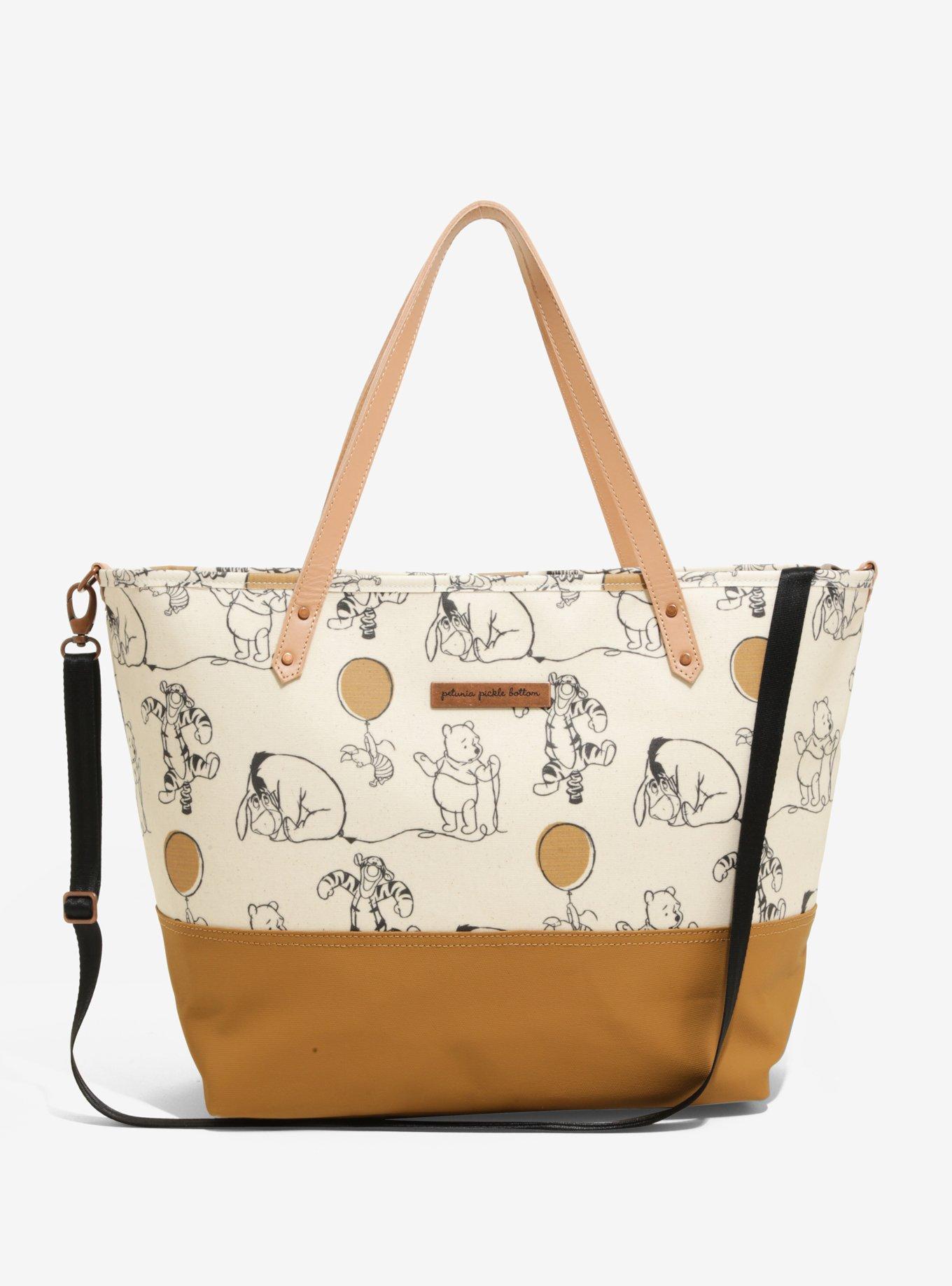 Petunia Pickle Bottom Disney Winnie The Pooh Downtown Tote Bag, , alternate