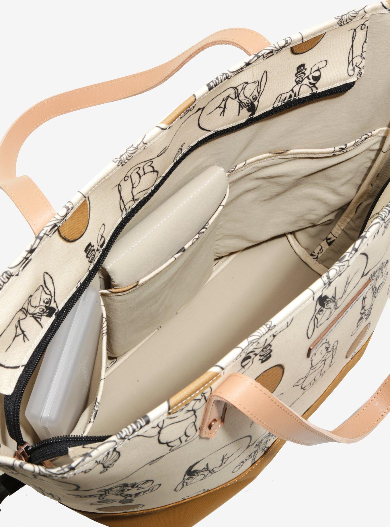 Petunia Pickle Bottom Disney Winnie The Pooh Downtown Tote Bag, , alternate