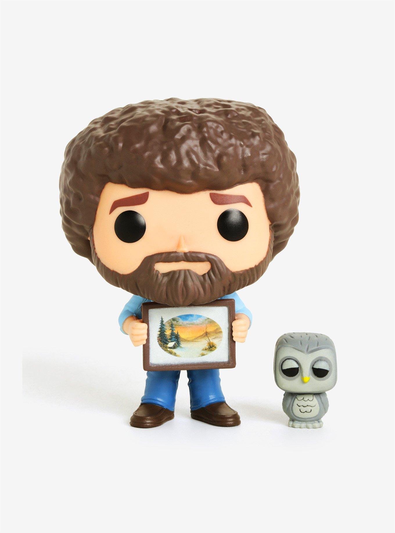 Funko Pop! The Joy Of Painting Bob Ross & Raccoon Vinyl Figure, , alternate