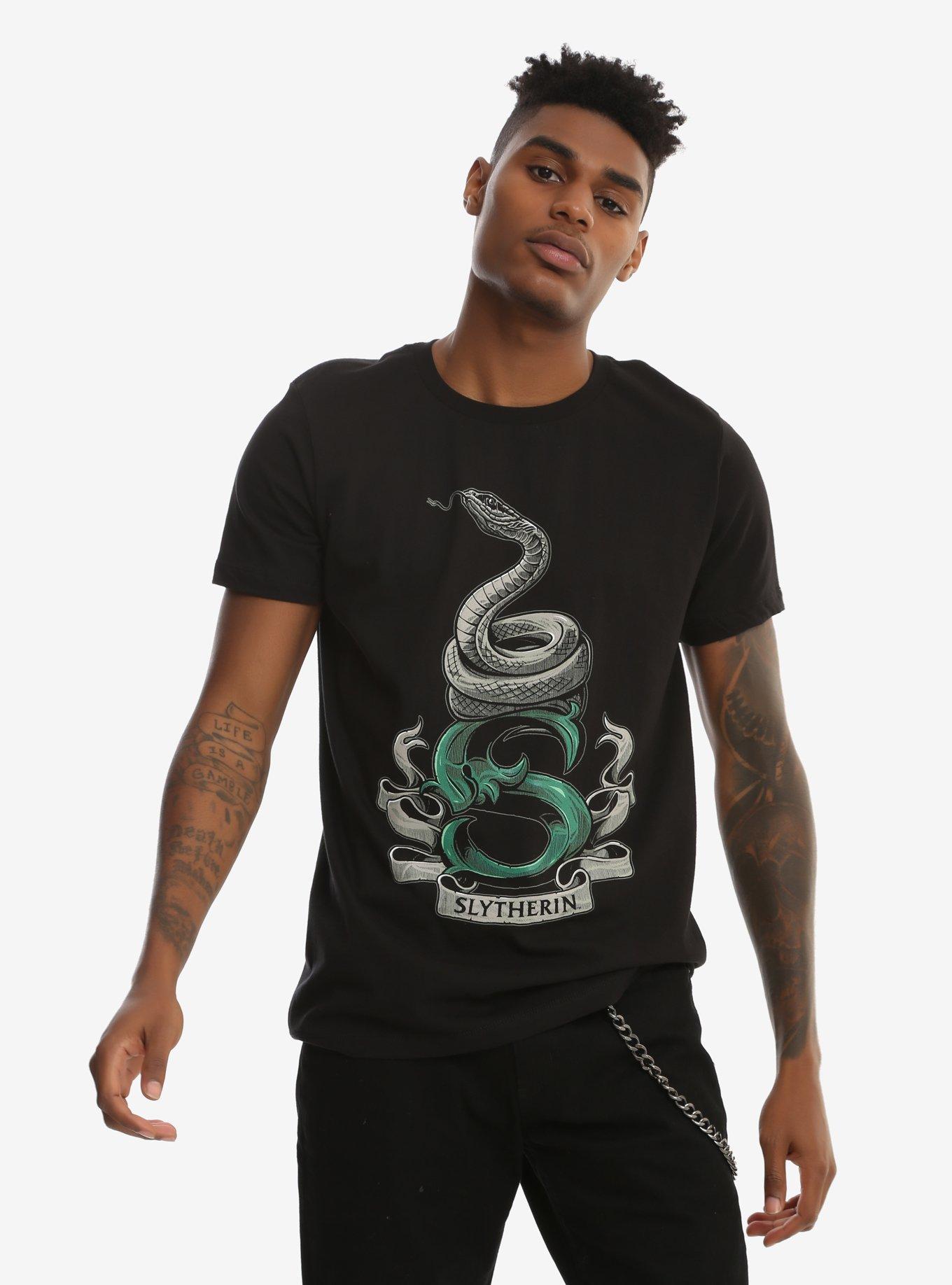 Harry Potter Slytherin S Logo T-Shirt, , alternate