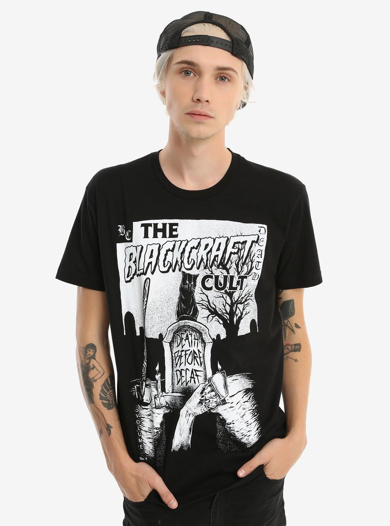 BlackCraft Death Before Decaf Comic Cover T-Shirt Hot Topic Exclusive, , alternate