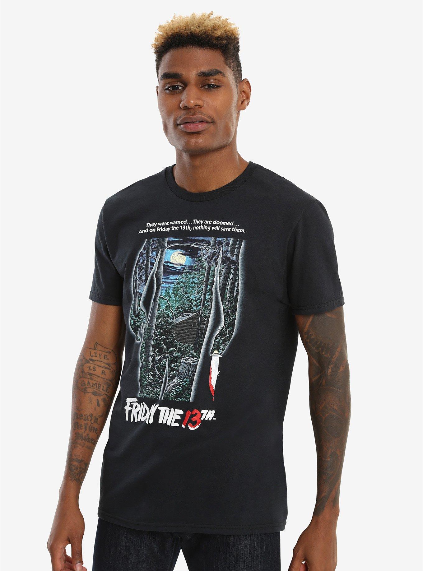 Friday The 13th Poster T-Shirt, , alternate