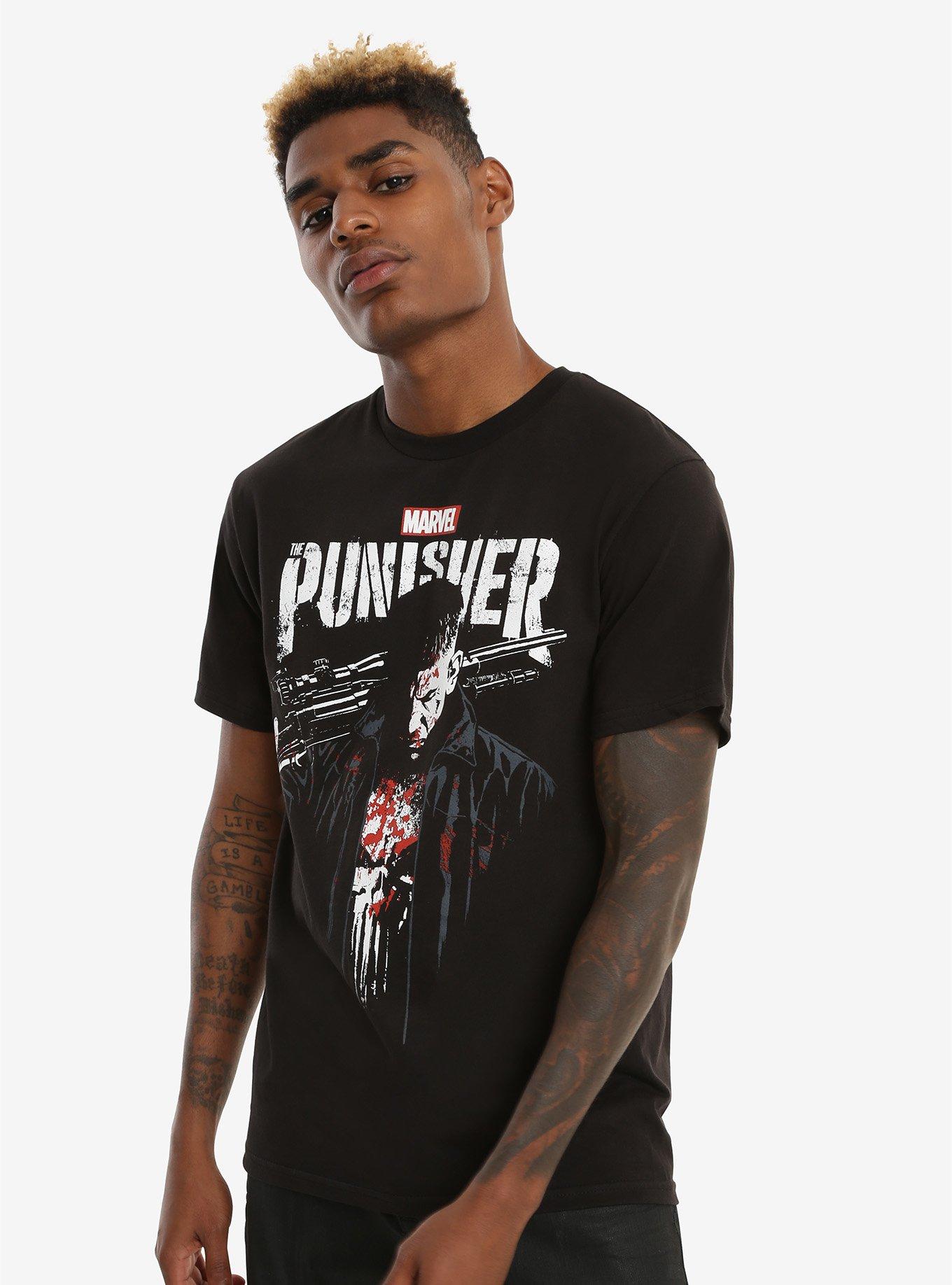 Marvel The Punisher Teaser Art T-Shirt, , alternate