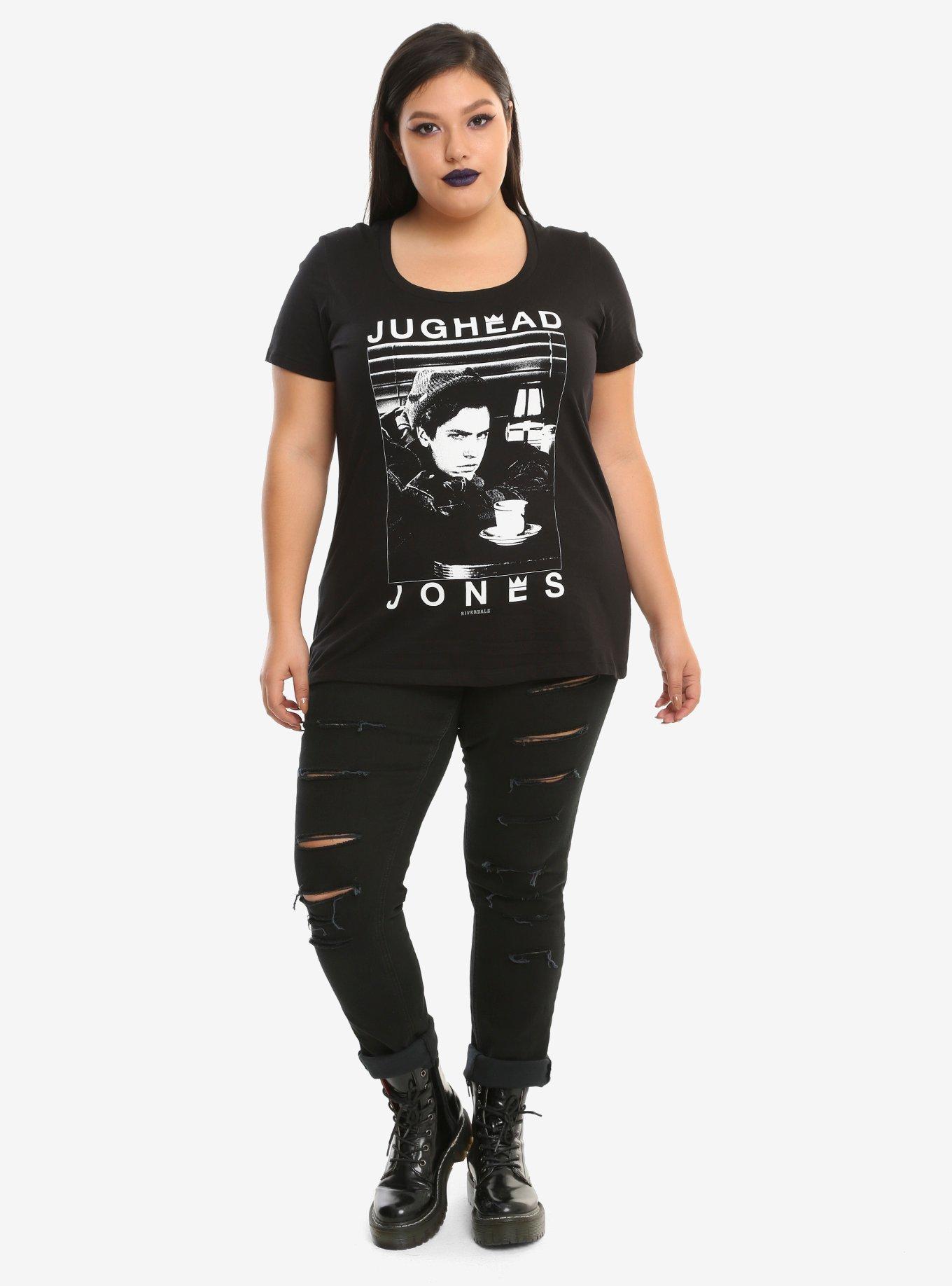 Riverdale Jughead Coffee Girls T-Shirt Plus Size Hot Topic Exclusive, , alternate