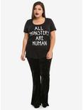 American Horror Story All Monsters Are Human Girls T-Shirt Plus Size, , alternate