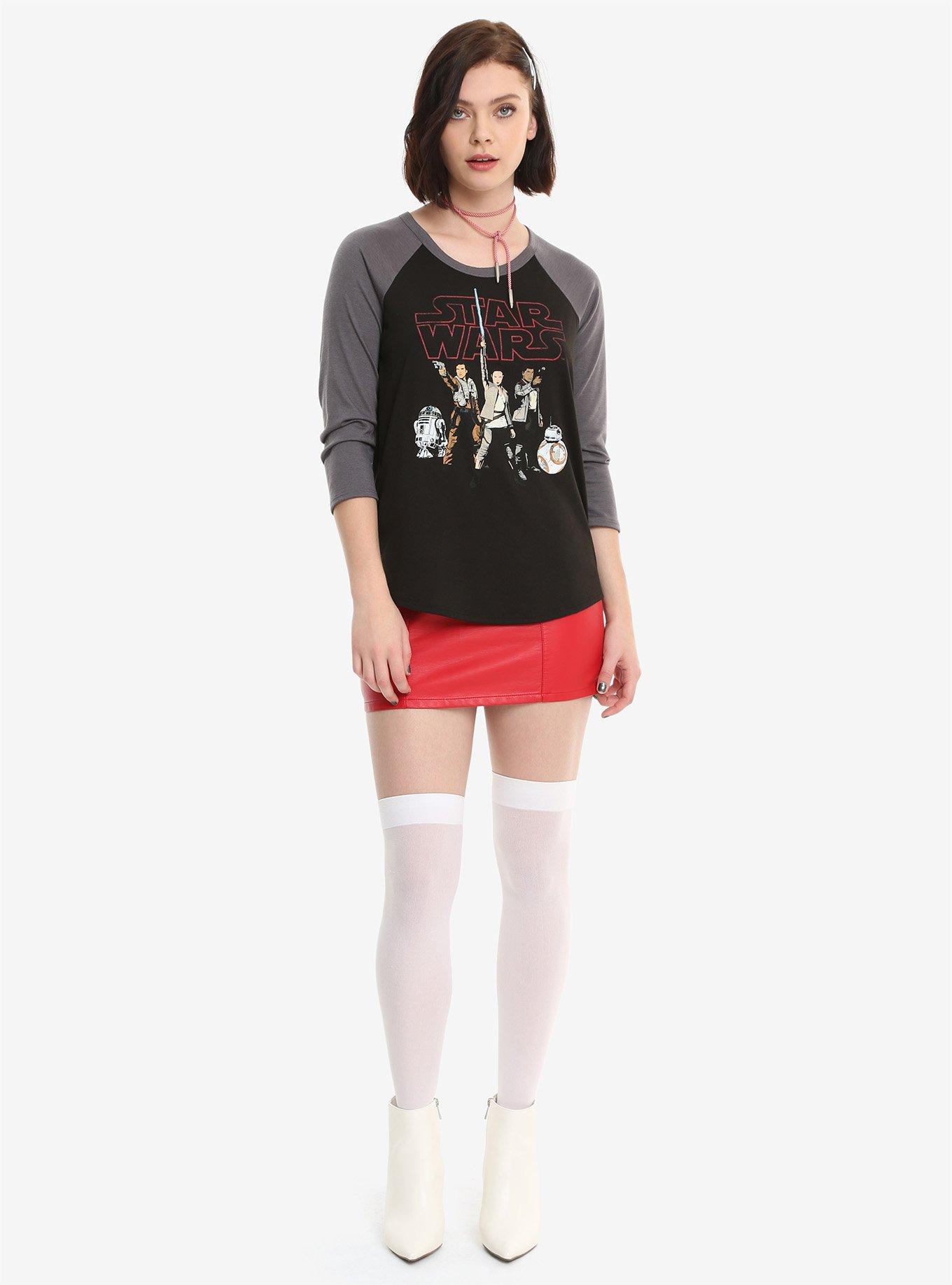 Her Universe Star Wars Tour Girls Raglan, , alternate