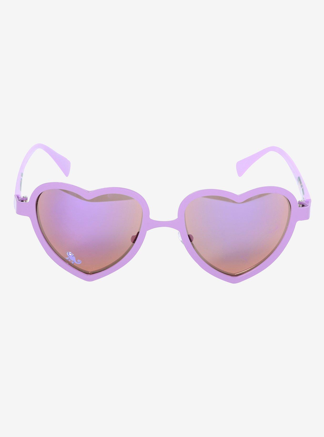 Disney Tangled Purple Heart Sunglasses, , alternate