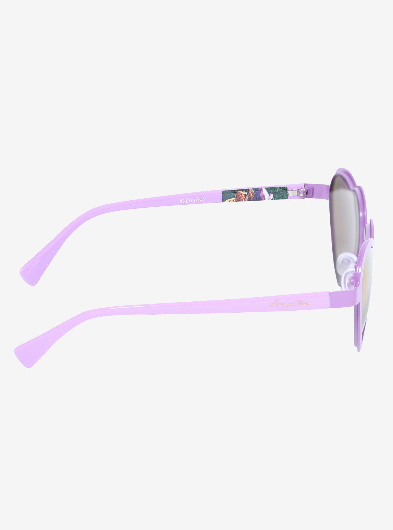 Disney Tangled Purple Heart Sunglasses, , alternate