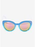 Disney Lilo & Stitch Blue Gradient Cat-Eye Sunglasses, , alternate