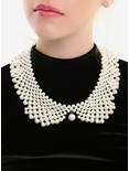 Blackheart Pearl Collar Necklace, , alternate