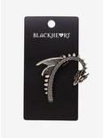 Blackheart Dragon Ear Tunnel Cuff, , alternate