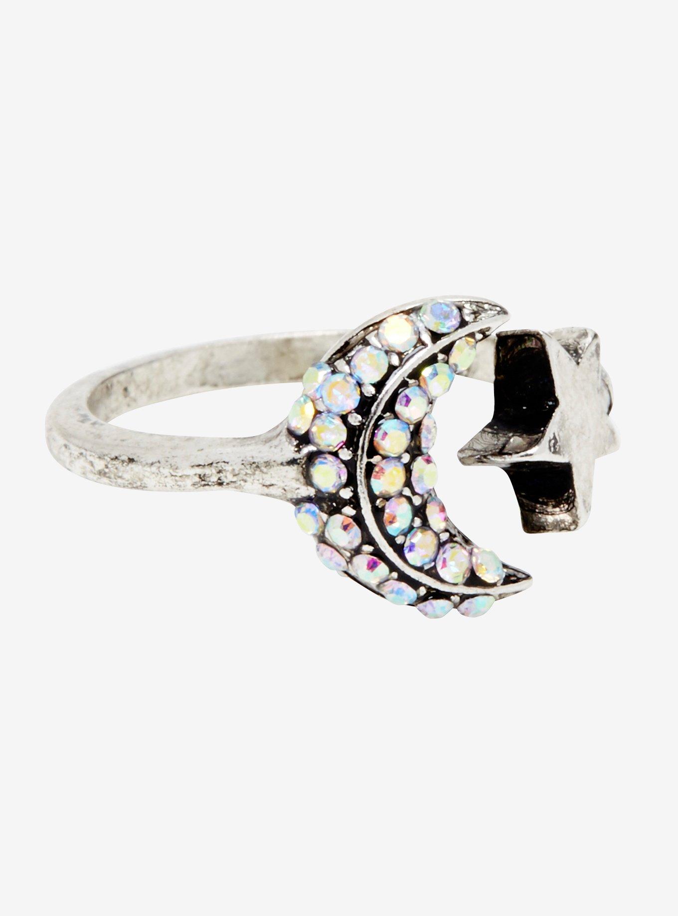 Blackheart Moon Magic Ring Set, , alternate