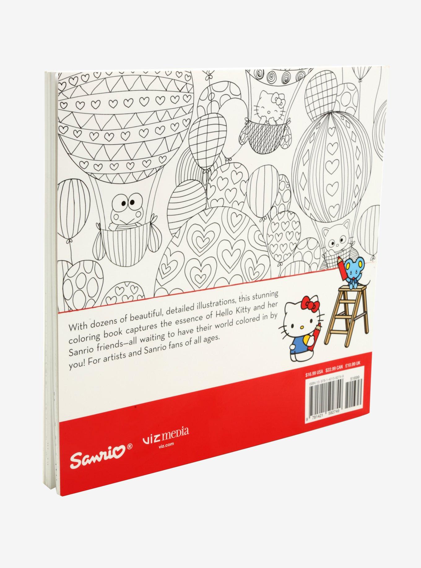 Hello Kitty & Friends Coloring Book, , alternate