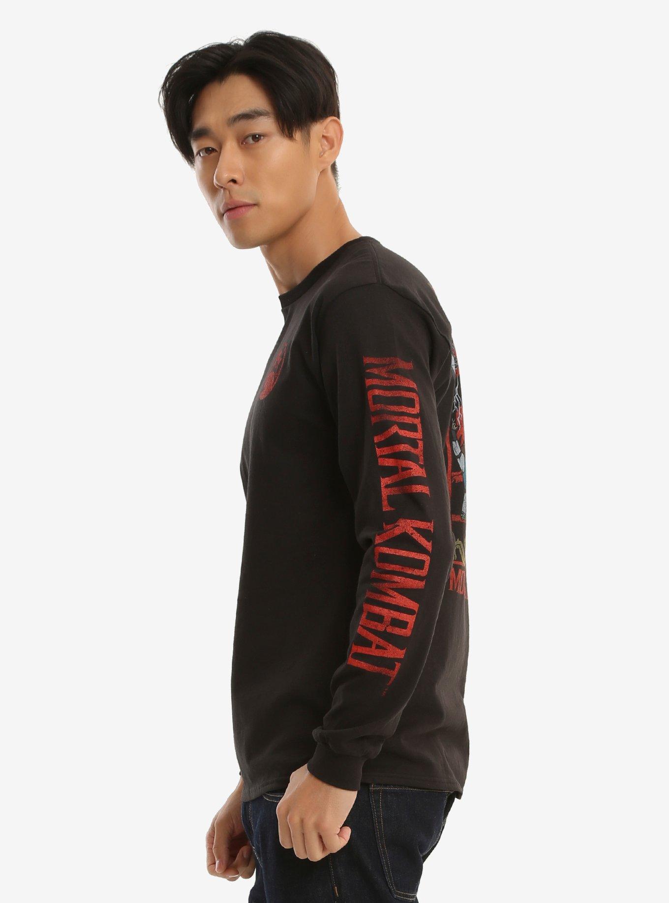 Mortal Kombat Long Sleeve T-Shirt - BoxLunch Exclusive, , alternate