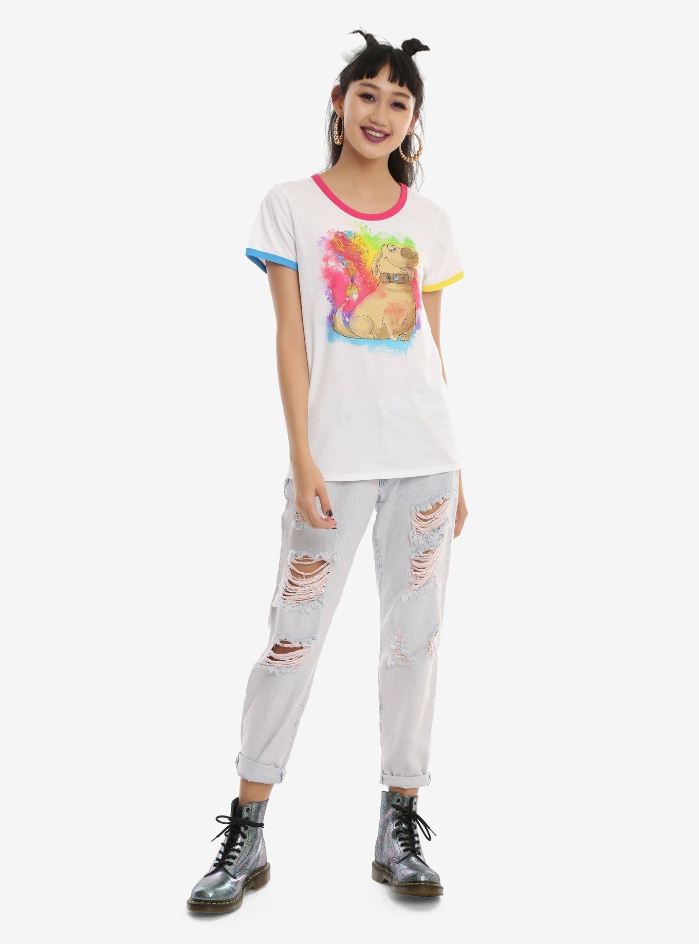 Disney Pixar Up Dug Girls Ringer T-Shirt | Hot Topic