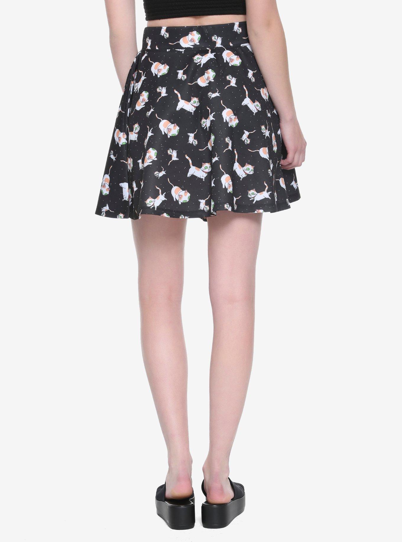 Rick And Morty Void Cats Skirt, , alternate