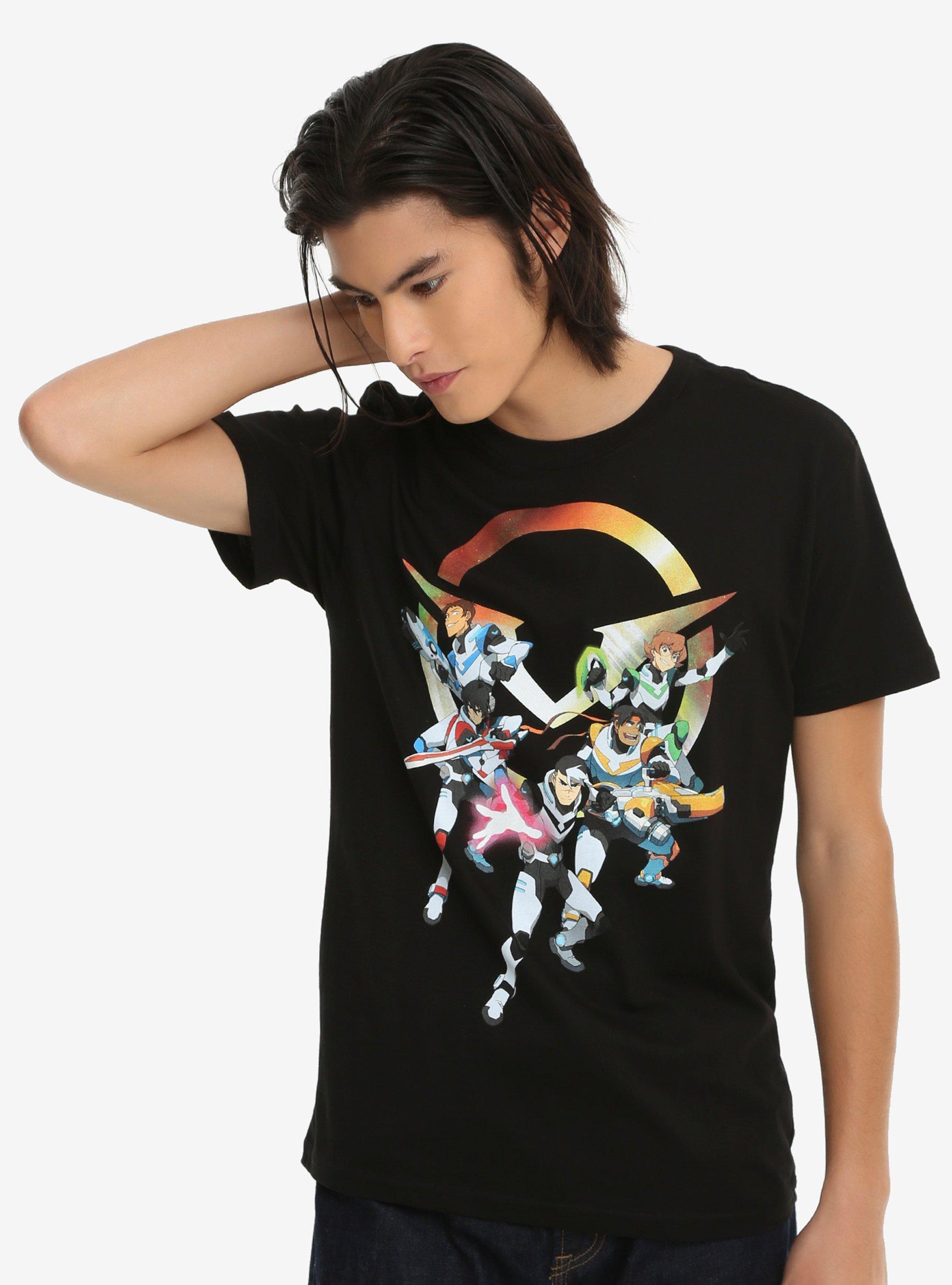 Voltron: Legendary Defender Characters T-Shirt, , alternate