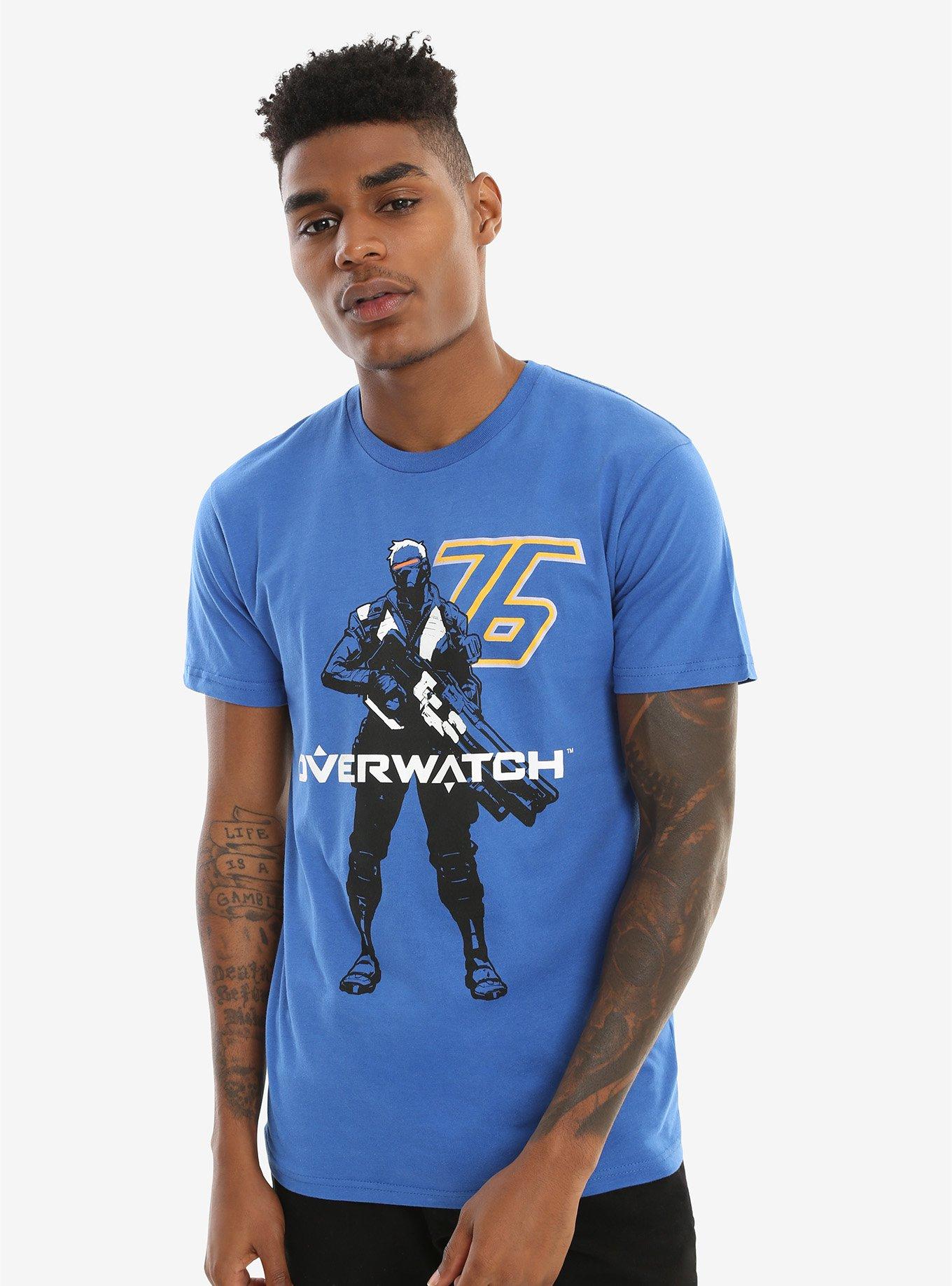 Overwatch Soldier: 76 Character T-Shirt, , alternate