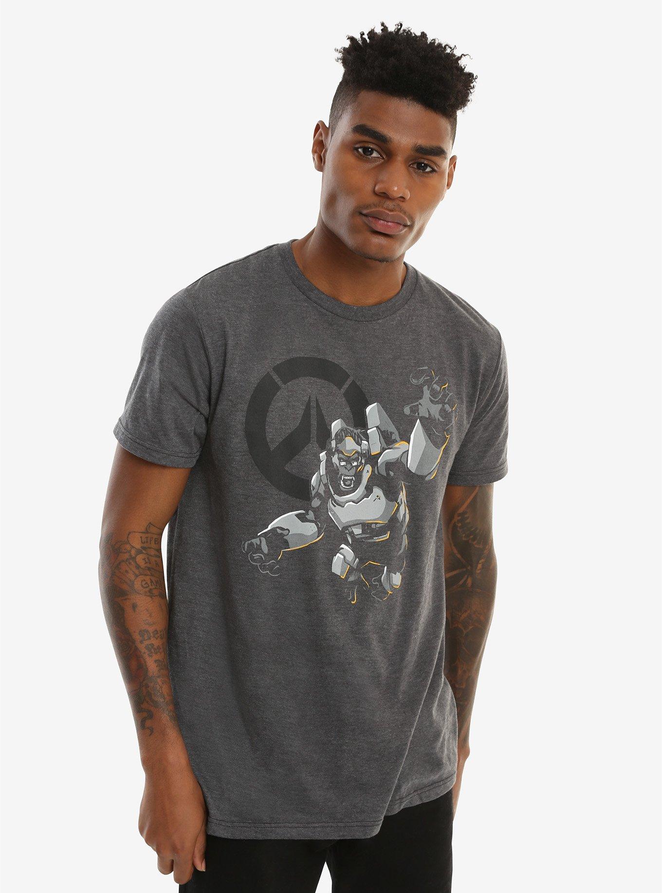 Overwatch Humanity's Champion Winston T-Shirt, , alternate