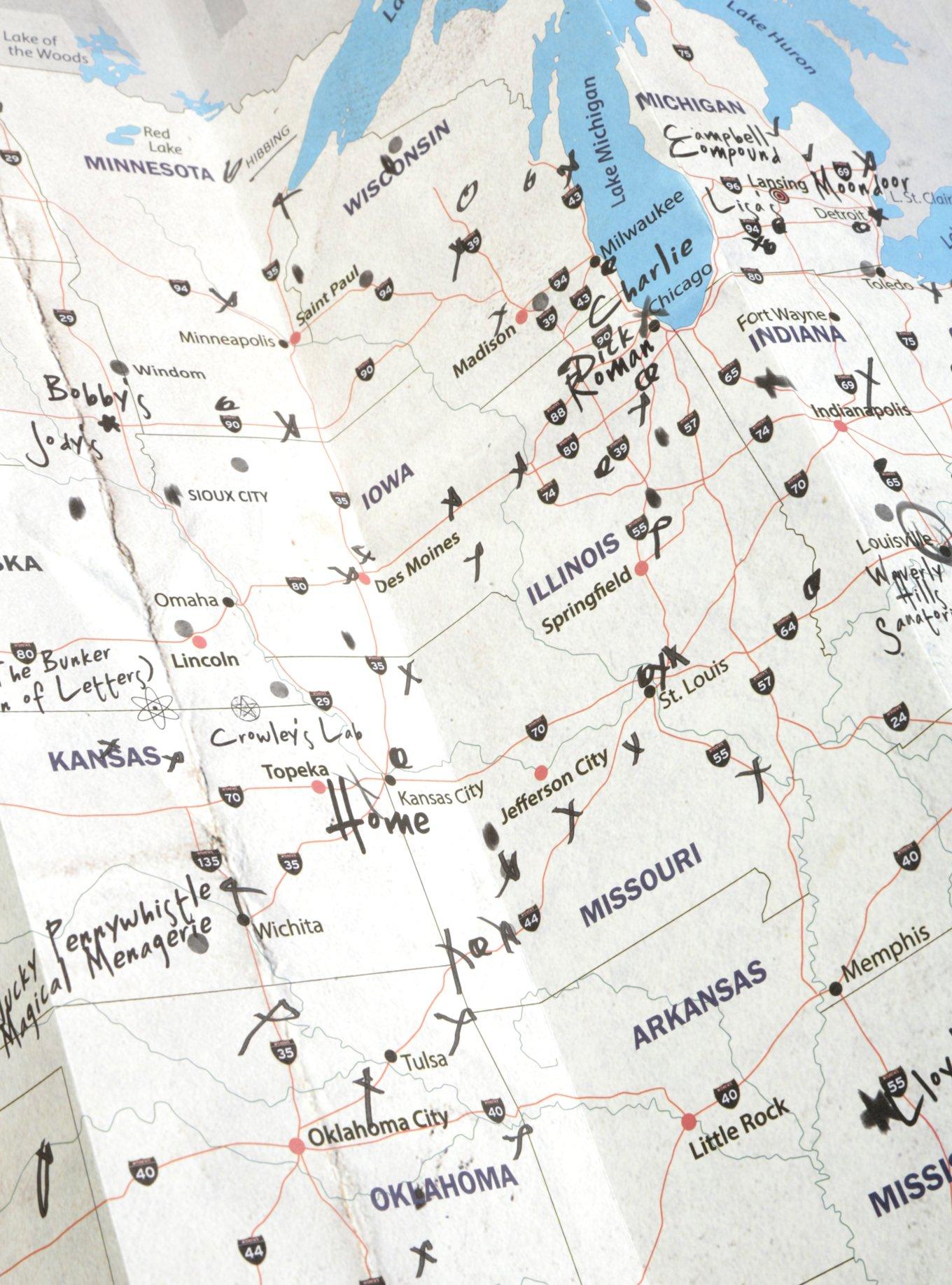 Supernatural Road Map, , alternate