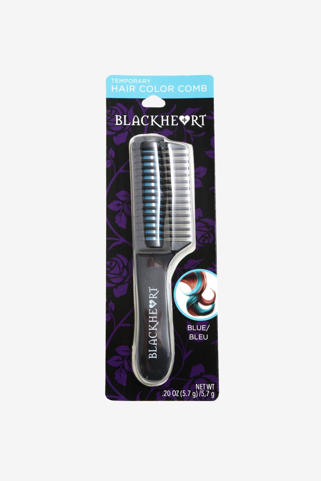 Blackheart Beauty Blue Temporary Hair Color Comb, , alternate