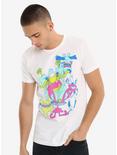 Nickelodeon Aaahh!!! Real Monsters Neon Characters T-Shirt, , alternate