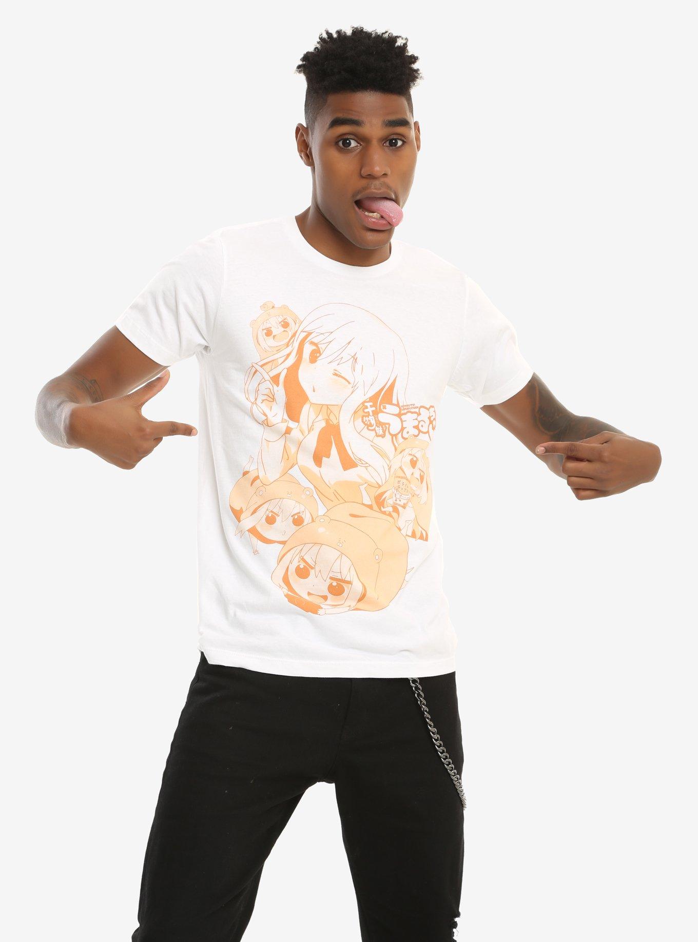Himouto! Umaru-Chan Umaru Doma Collage T-Shirt, WHITE, alternate