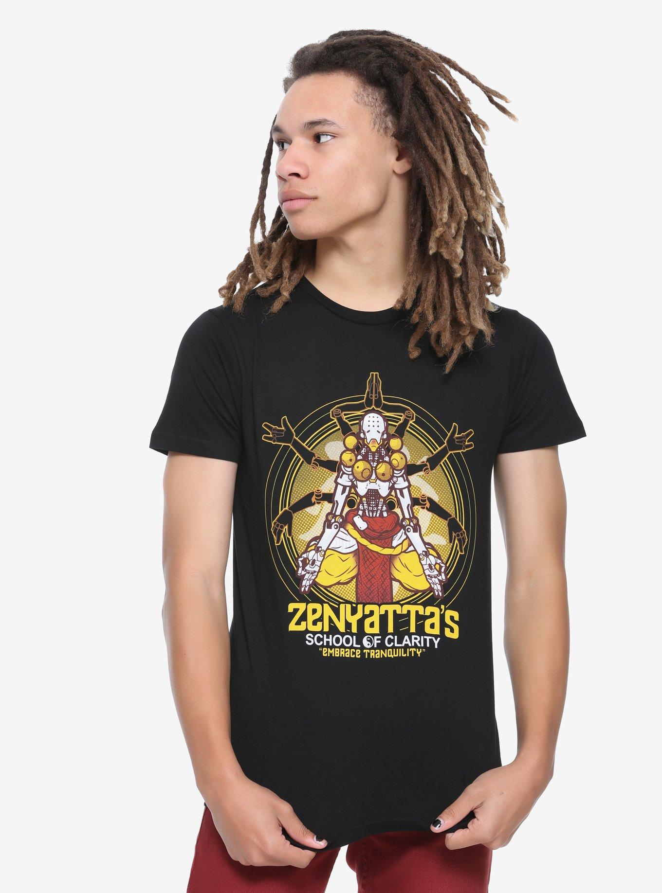 Overwatch Zenyatta's School Of Clarity T-Shirt, , alternate
