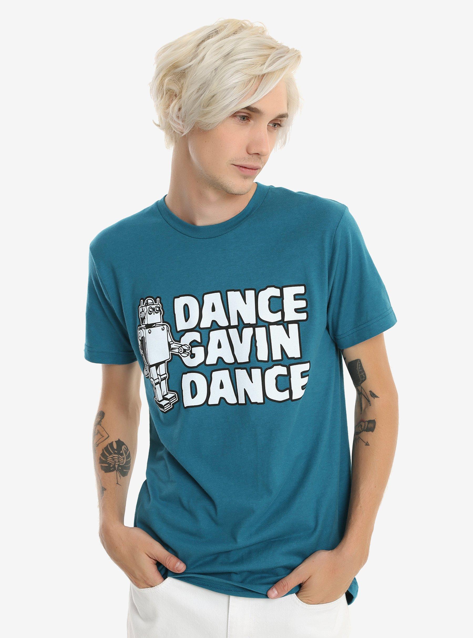Dance Gavin Dance Robot Logo T-Shirt, , alternate