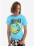 Nirvana Graffiti Smiley Face T-Shirt, , alternate
