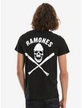 Ramones Pinhead Skull With Bats T-Shirt, , alternate