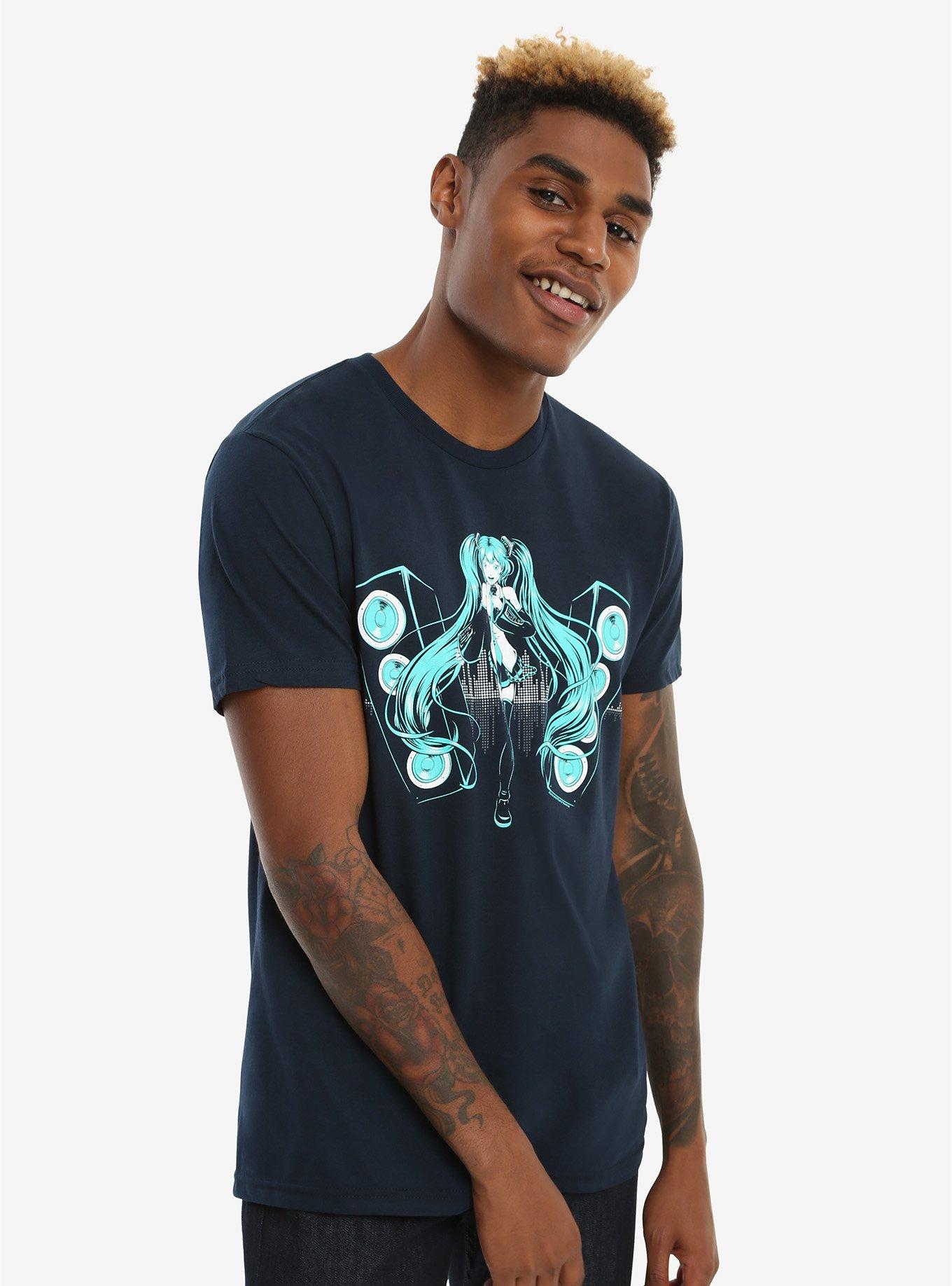 Hatsune Miku Speakers T-Shirt, , alternate