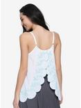 Disney The Little Mermaid Scallop Back Womens Tank Top - BoxLunch Exclusive, , alternate