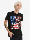 New Japan Pro-Wrestling Bullet Club USA Logo T-Shirt, BLACK, alternate