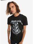 Metallica Black Album Art T-Shirt, BLACK, alternate