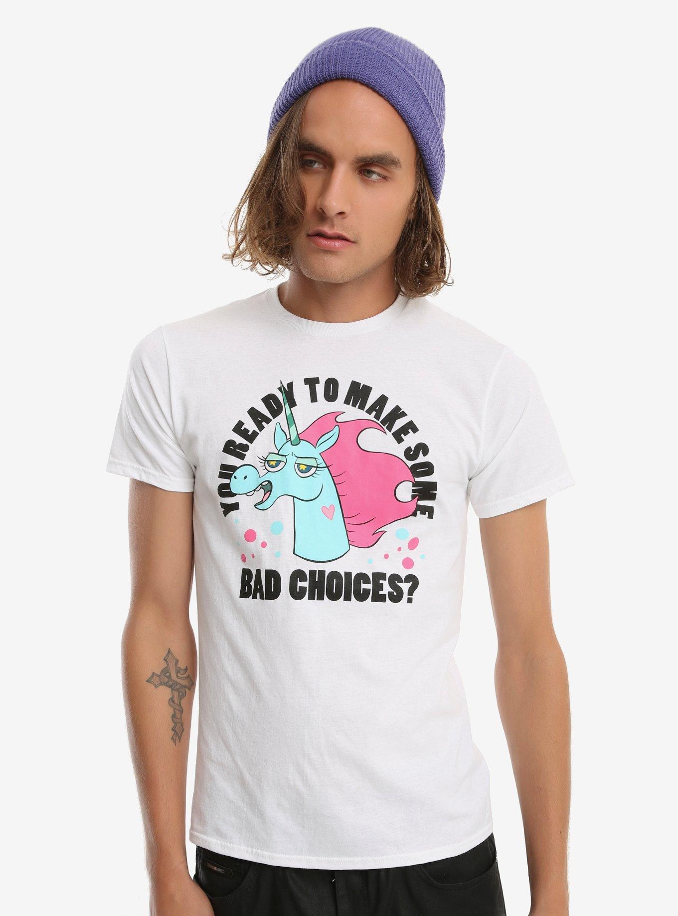 Star Vs. The Forces Of Evil Pony Head Bad Choices T-Shirt, , alternate