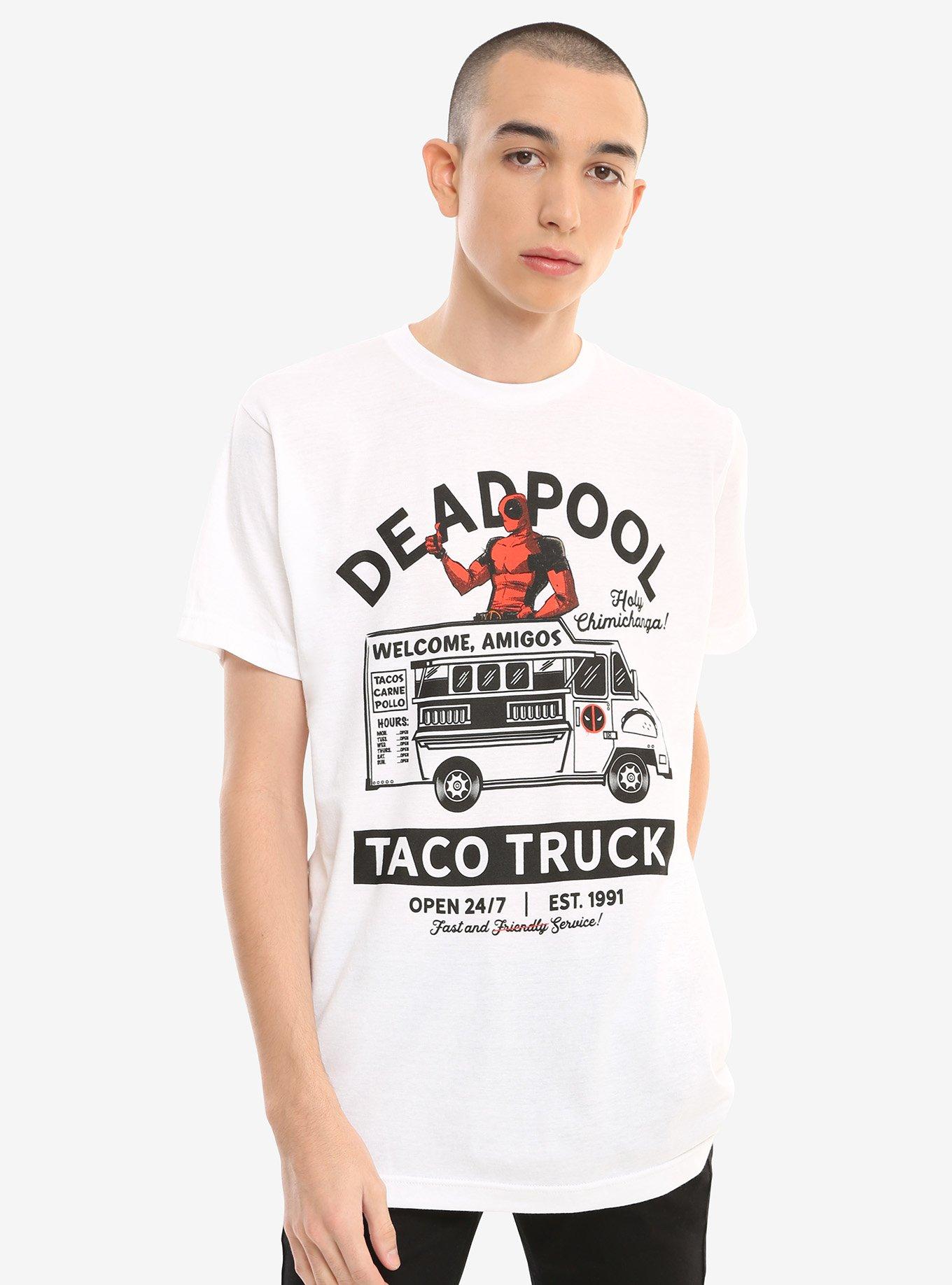 Marvel Deadpool Taco Truck T-Shirt, , alternate