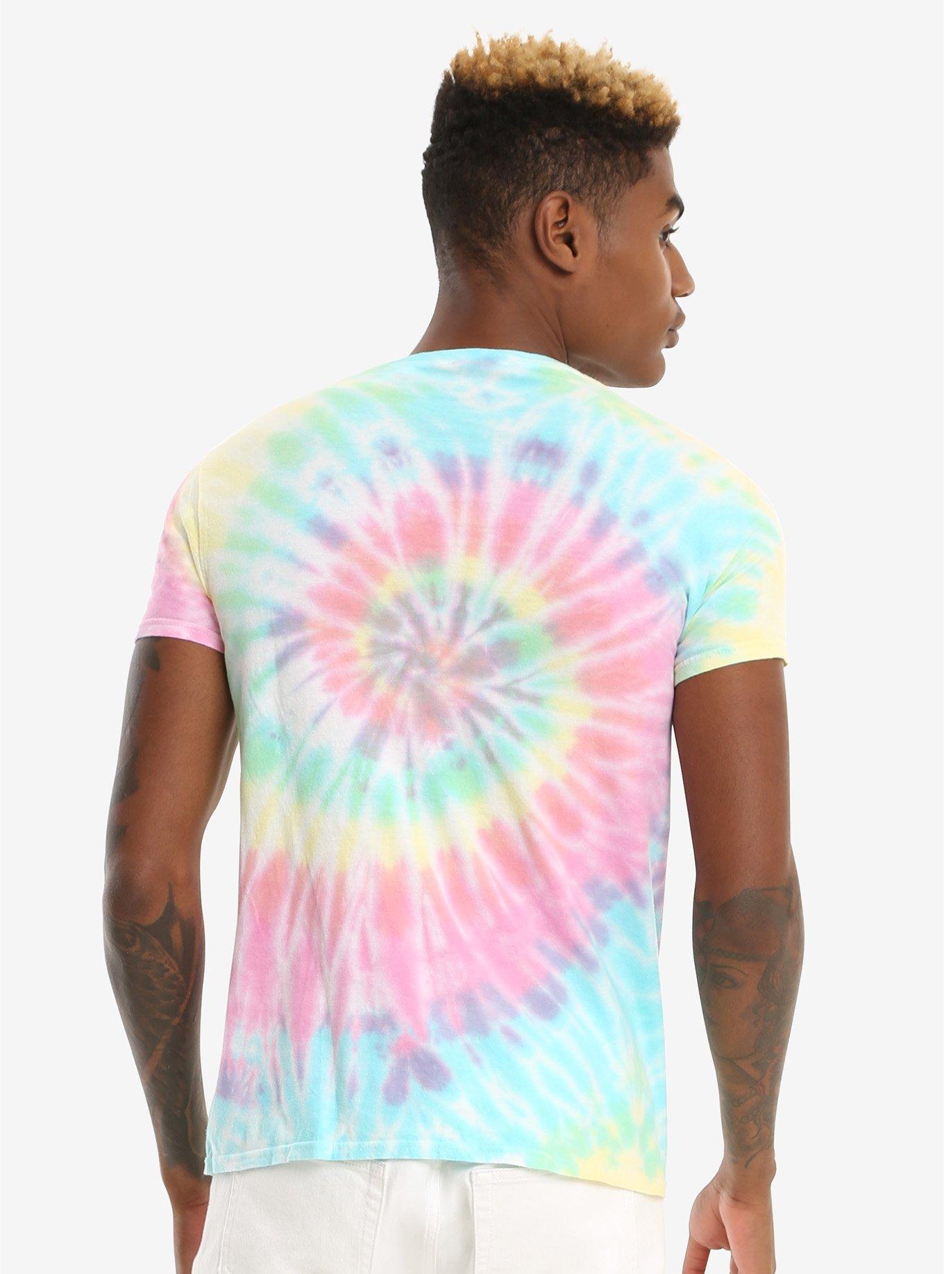 Disney Mickey Mouse Pastel Tie Dye T-Shirt, , alternate