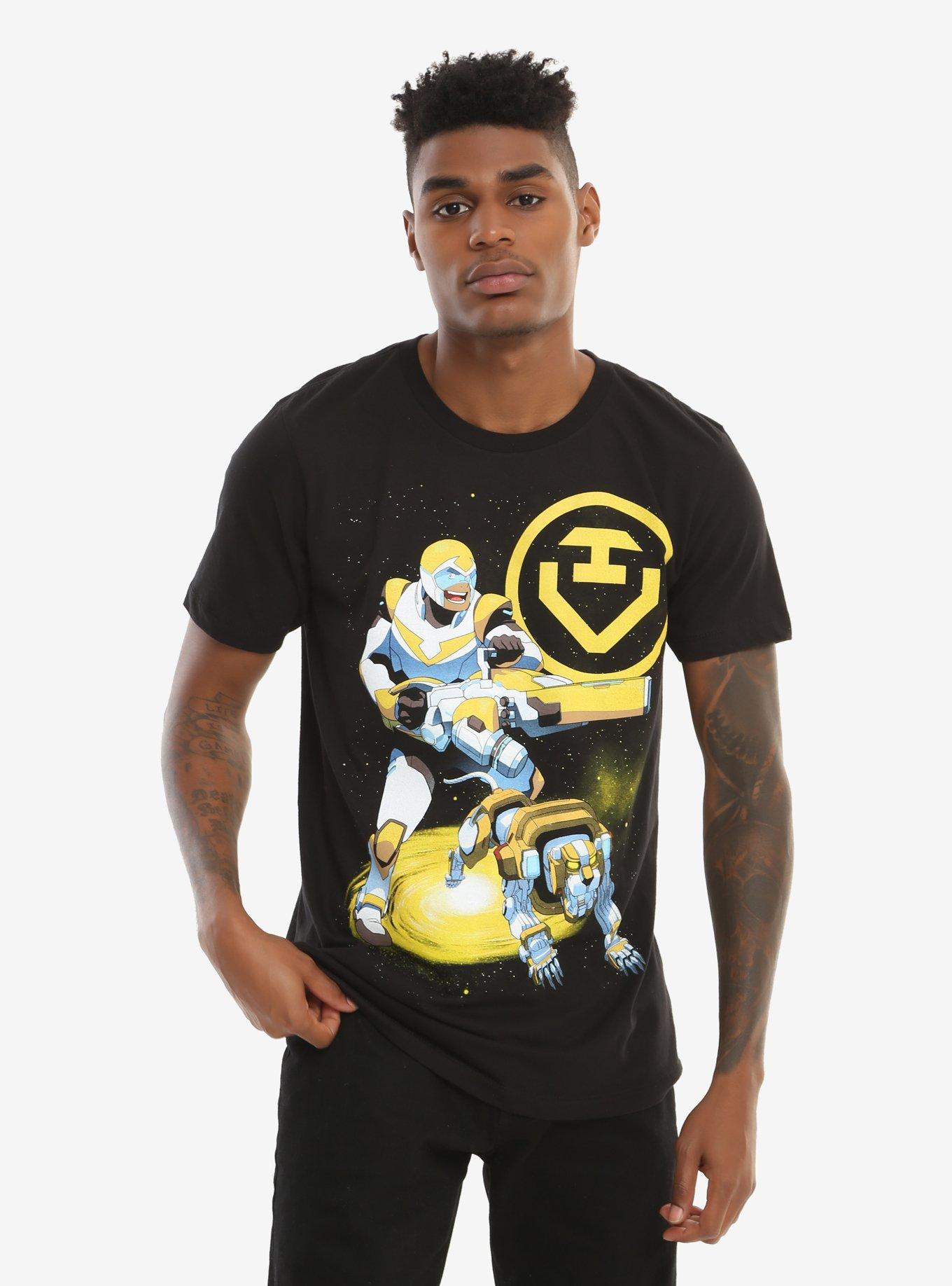Voltron: Legendary Defender Hunk Yellow Lion T-Shirt, , alternate