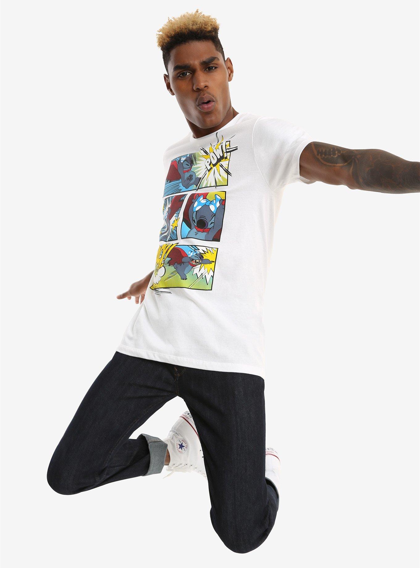 Disney Lilo & Stitch Super Stitch Comic T-Shirt, , alternate