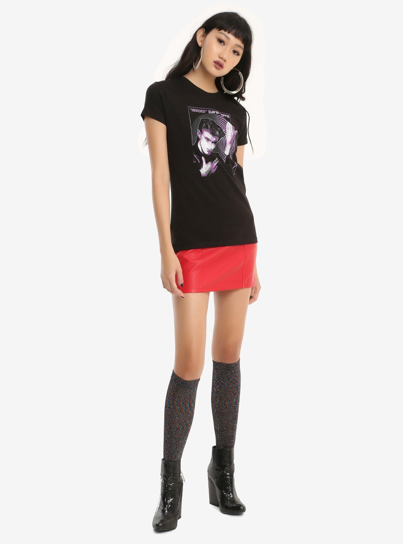 David Bowie "Heroes" Girls T-Shirt, , alternate