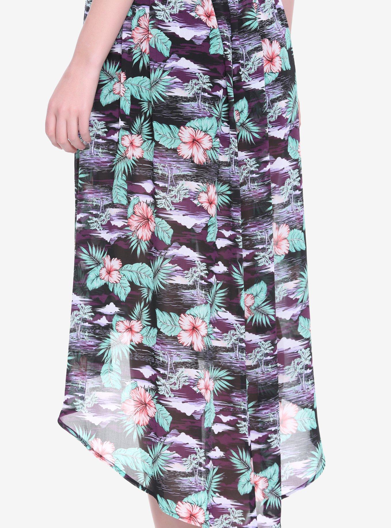 Tropical Maxi Skirt & Short Set, , alternate