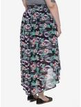 Tropical Maxi Skirt & Short Set Plus Size, , alternate
