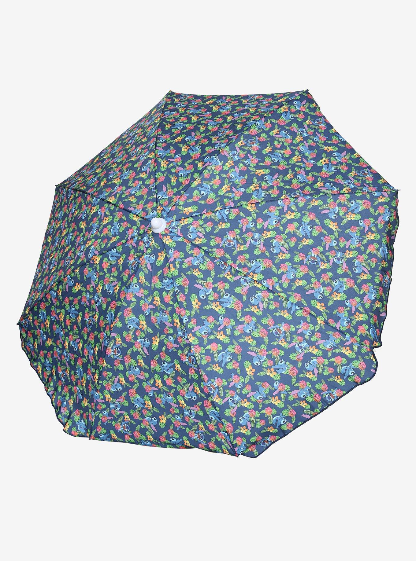 Disney Lilo & Stitch Beach Umbrella - BoxLunch Exclusive, , alternate