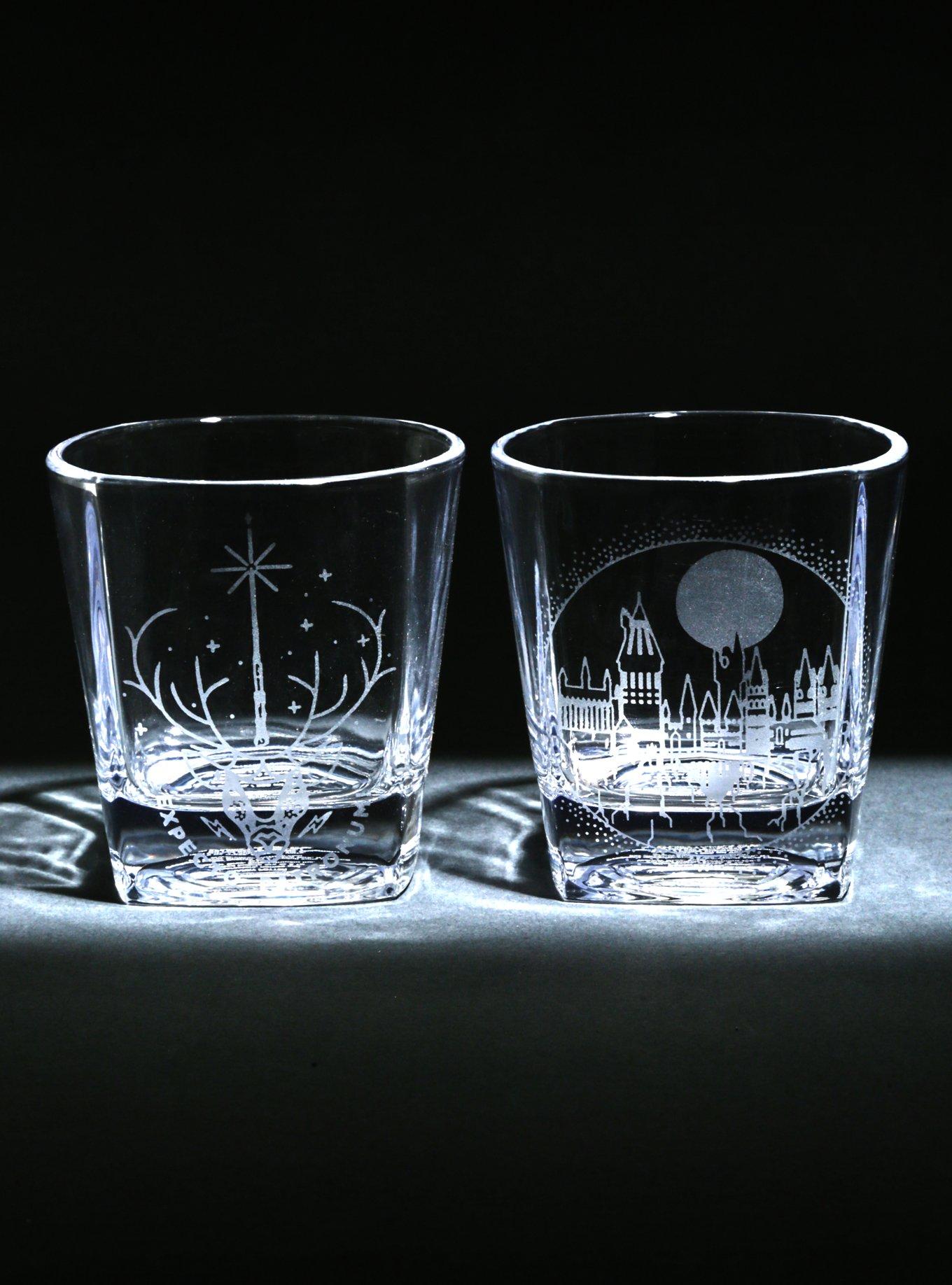 Harry Potter Etched Glass Set, , alternate